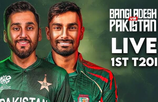 Bangladesh vs Pakistan 1st T20I – Live Score & Ball-by-Ball Commentary